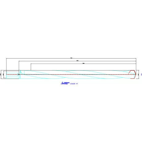 Garant HiPer-Drill alapszerszám 47 mm