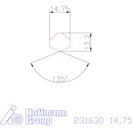 Garant HiPer-Drill fej n7 14,75 mm