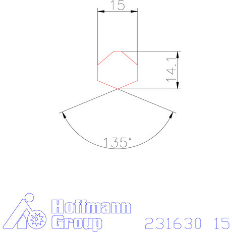 Garant HiPer-Drill fej n7 15 mm