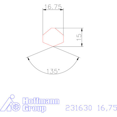 Garant HiPer-Drill fej n7 16,75 mm
