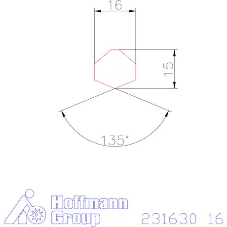 Garant HiPer-Drill fej n7 16 mm