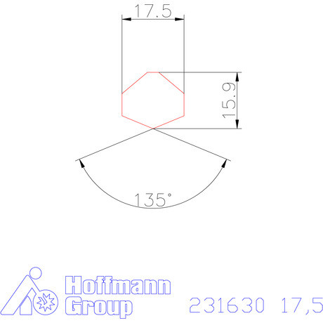 Garant HiPer-Drill fej n7 17,5 mm