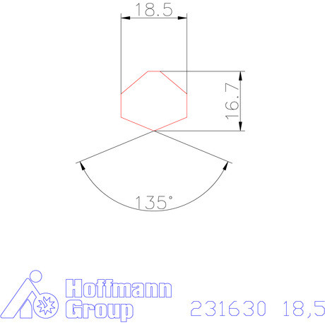 Garant HiPer-Drill fej n7 18,5 mm