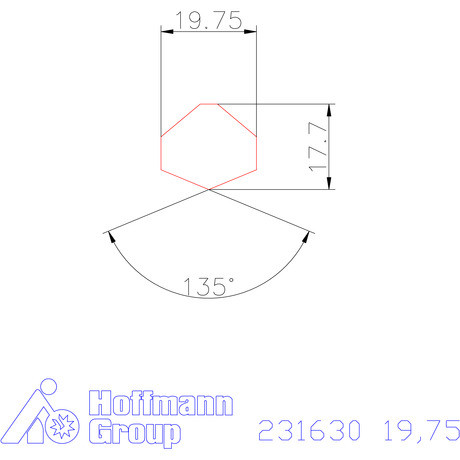 Garant HiPer-Drill fej n7 19,75 mm