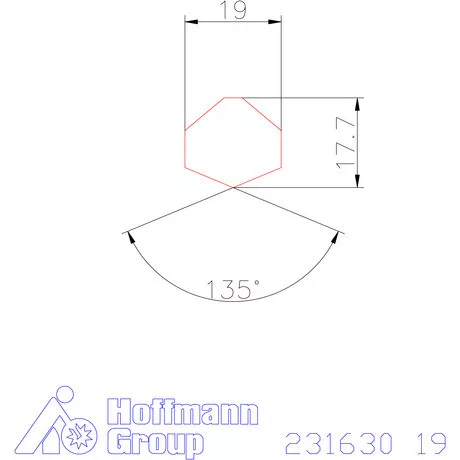 Garant HiPer-Drill fej n7 19 mm