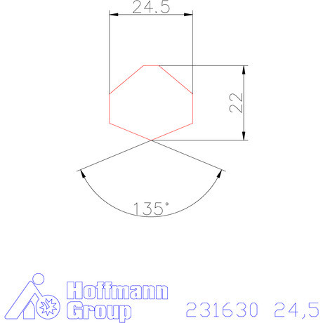 Garant HiPer-Drill fej n7 24,5 mm