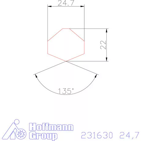 Garant HiPer-Drill fej n7 24,7 mm