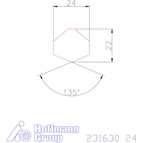 Garant HiPer-Drill fej n7 24 mm