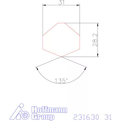 Garant HiPer-Drill fej n7 31 mm