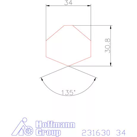 Garant HiPer-Drill fej n7 34 mm