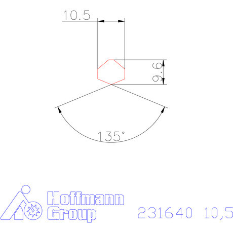 Garant HiPer-Drill fej m7 10,5 mm