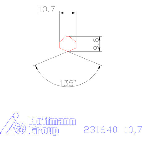 Garant HiPer-Drill fej m7 10,7 mm