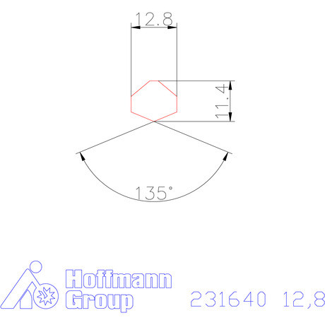 Garant HiPer-Drill fej m7 12,8 mm