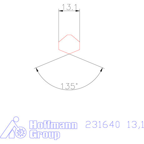 Garant HiPer-Drill fej m7 13,1 mm