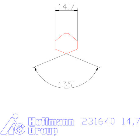 Garant HiPer-Drill fej m7 14,7 mm