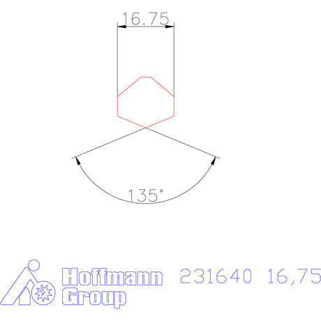Garant HiPer-Drill fej m7 16,75 mm