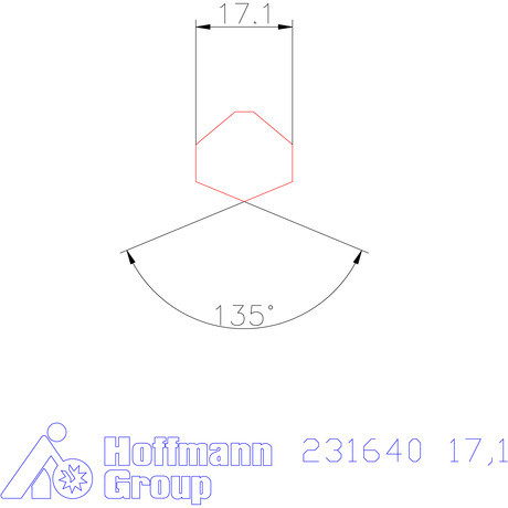 Garant HiPer-Drill fej m7 17,1 mm