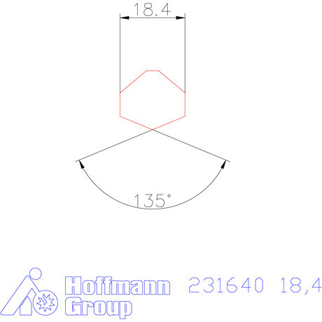 Garant HiPer-Drill fej m7 18,4 mm
