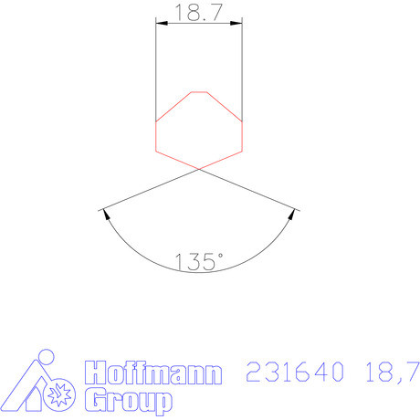 Garant HiPer-Drill fej m7 18,7 mm
