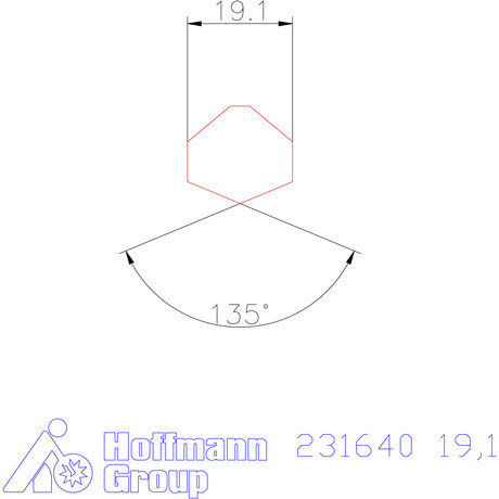Garant HiPer-Drill fej m7 19,1 mm