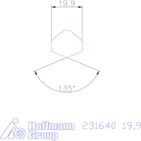 Garant HiPer-Drill fej m7 19,9 mm
