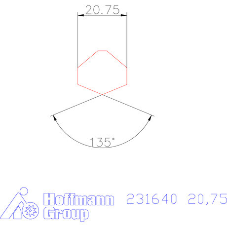 Garant HiPer-Drill fej m7 20,75 mm
