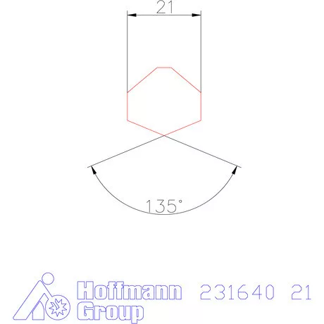 Garant HiPer-Drill fej m7 21 mm