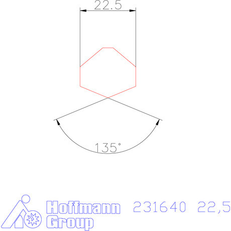 Garant HiPer-Drill fej m7 22,5 mm