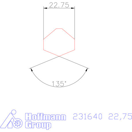 Garant HiPer-Drill fej m7 22,75 mm