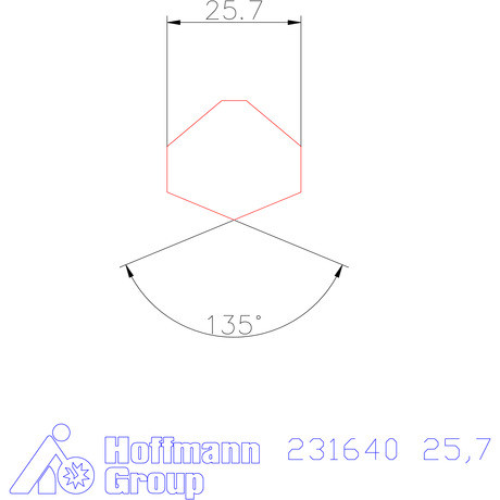 Garant HiPer-Drill fej m7 25,7 mm