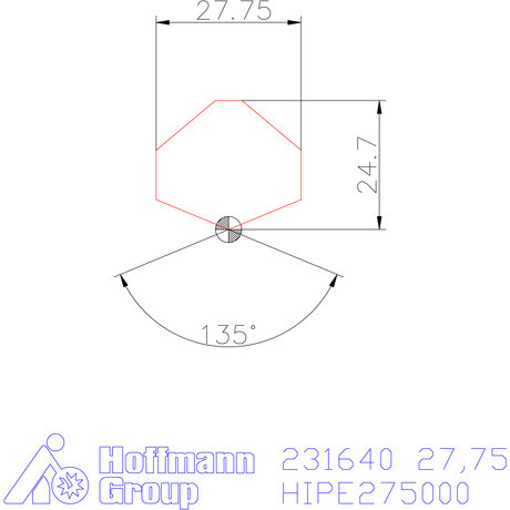 Garant HiPer-Drill fej m7 27,75 mm