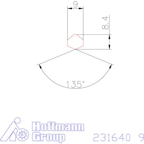 Garant HiPer-Drill fej m7 9 mm