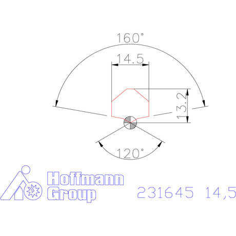Garant HiPer-Drill lapka m7 14,5 mm