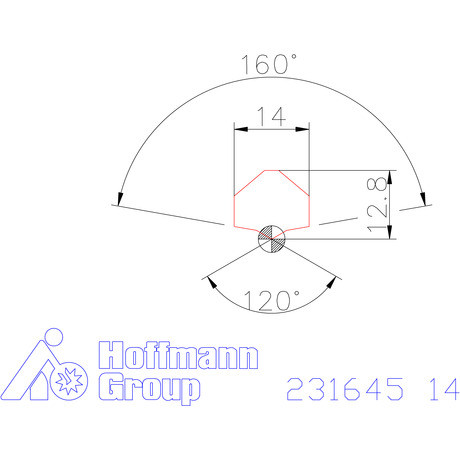 Garant HiPer-Drill lapka m7 14 mm
