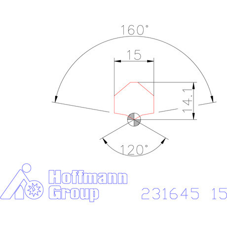 Garant HiPer-Drill lapka m7 15 mm