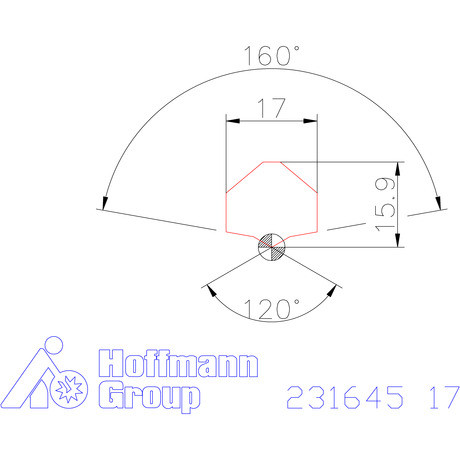 Garant HiPer-Drill lapka m7 17 mm