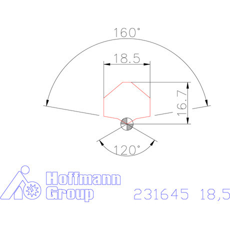 Garant HiPer-Drill lapka m7 18,5 mm