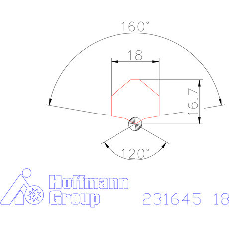 Garant HiPer-Drill lapka m7 18 mm