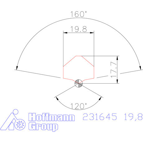 Garant HiPer-Drill lapka m7 19,8 mm