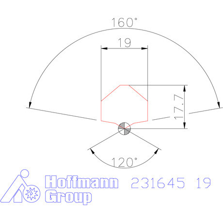 Garant HiPer-Drill lapka m7 19 mm
