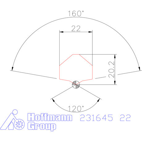 Garant HiPer-Drill lapka m7 22 mm