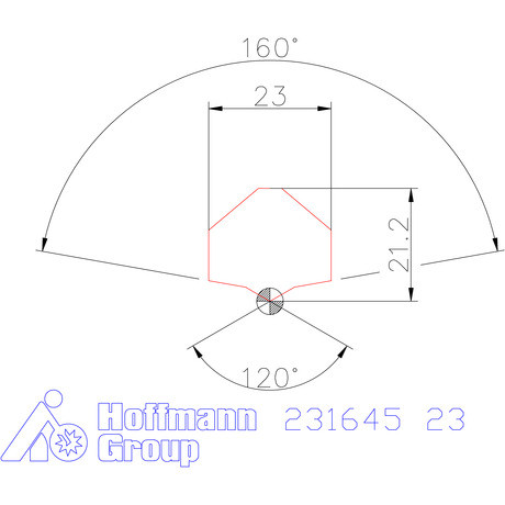 Garant HiPer-Drill lapka m7 23 mm