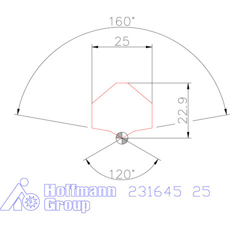 Garant HiPer-Drill lapka m7 25 mm