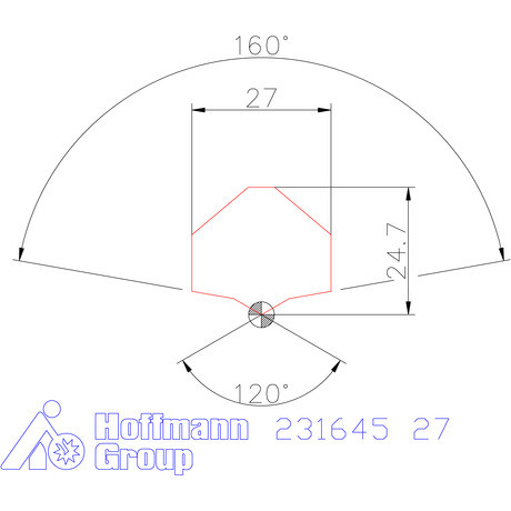 Garant HiPer-Drill lapka m7 27 mm