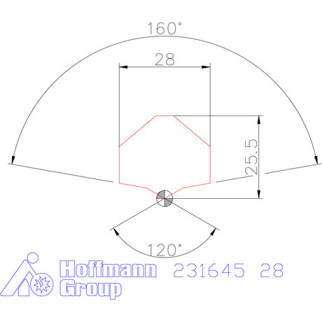 Garant HiPer-Drill lapka m7 28 mm