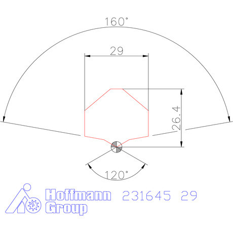 Garant HiPer-Drill lapka m7 29 mm