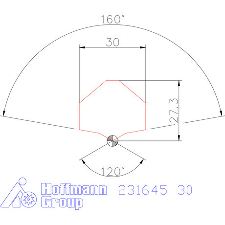 Garant HiPer-Drill lapka m7 30 mm