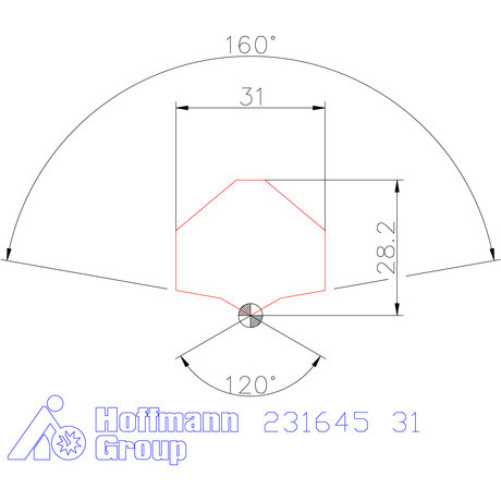 Garant HiPer-Drill lapka m7 31 mm