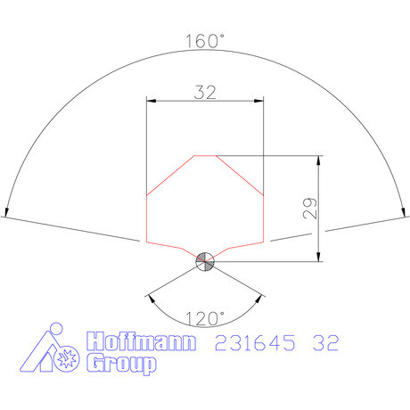 Garant HiPer-Drill lapka m7 32 mm