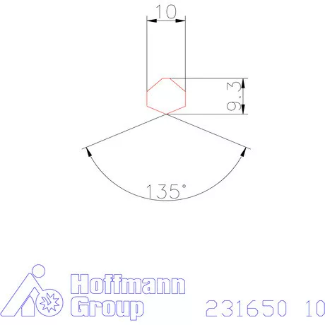 Garant HiPer-Drill fej h7 10 mm